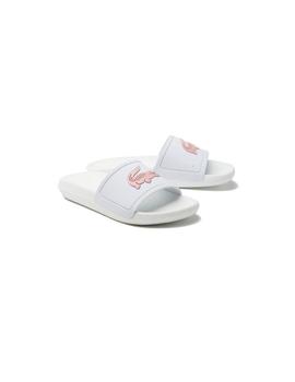 CHANCLA LACOSTE CROCO SLIDE 119 W