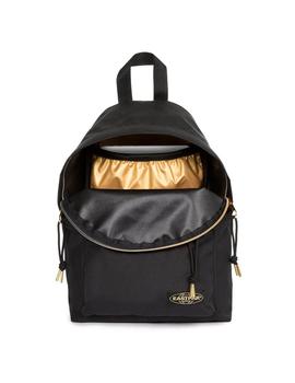 MOCHILA EASTPAK ORBIT SLEEK R GOLDOUT BLACK-GOLD