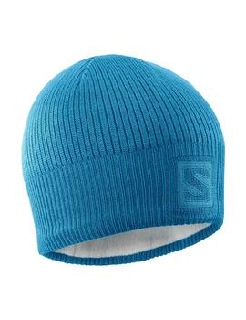 GORRO SALOMON BEANIE FJORD BLUE/YLONS BLUE