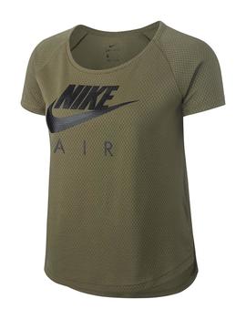 CAMISETA NIKE MEDIUM OLIVE/BLK