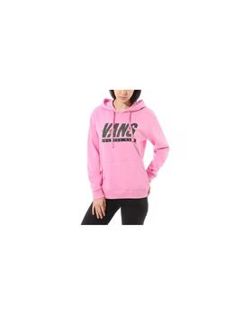 VANS WM SPORT BF STRIPE HOODIE FUCHSIA