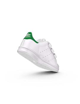 ZAPATILLA ADIDAS STAN SMITH CF C NIÑO BLANCO VERDE