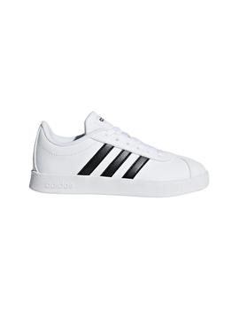 ZAPATILLA NIÑOS ADIDAS VL COURT 2.0 K BLANCA PIEL