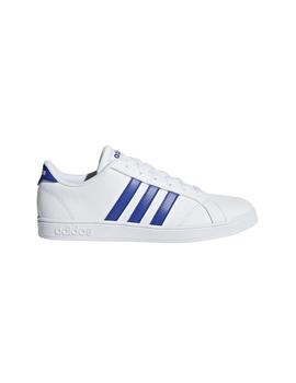 ZAPATILLA NIÑOS ADIDAS BASELINE K BLANCA PIEL