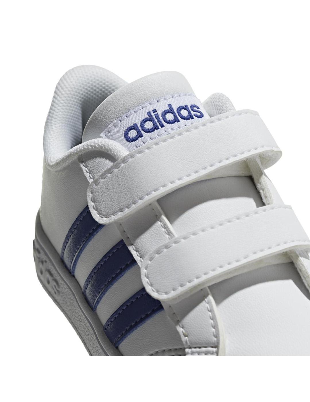 ZAPATILLA BEBE ADIDAS BASELINE CMF INF PIEL BLANCA
