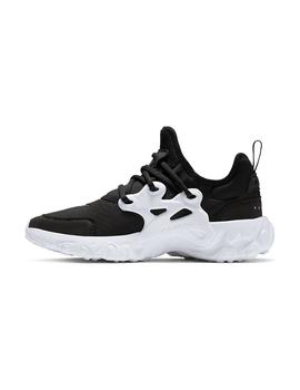 ZAPATILLAS NIKE REACT PRESTO GS BLCK/WHITE