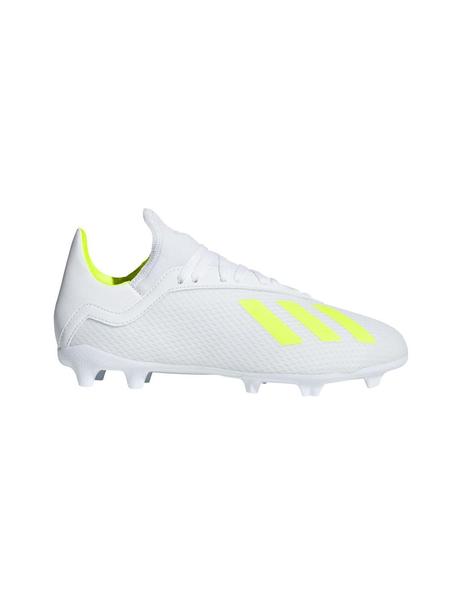 amanecer bosquejo activación BOTAS FUTBOL NIÑOS ADIDAS X 18.3 FG J BLANCA