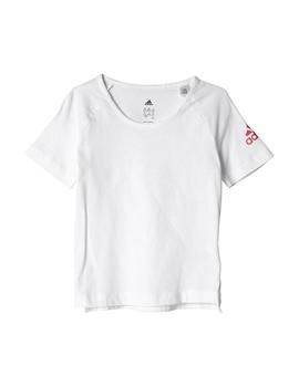 CAMISETA PARA NIÑA ADIDAS LG COTTON TEE