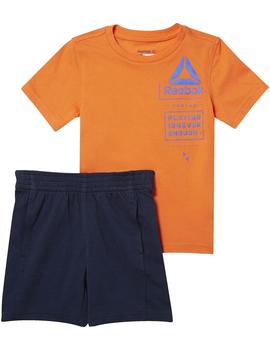 CAMISETA Y PANTALON PARA NIÑO REEBOK B ES SS SET