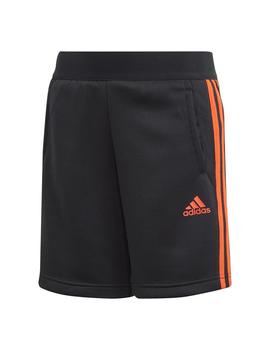 PANTALON NIÑOS ADIDAS YB P 3S SHORT NEGRO ALGODON