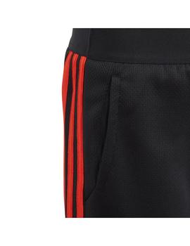 PANTALON NIÑOS ADIDAS YB P 3S SHORT NEGRO ALGODON