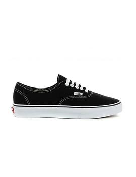 ZAPATILLA NEGRA UNISEX VANS AUTHENTIC NEGRO BLANCO