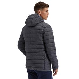 ELLESSE LOMBARDY PADDED JACKET DARK GREY MARL