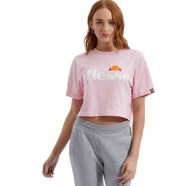 ELLESSE ALBERTA CROP TEE LIGHT PINK