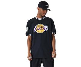 NEW ERA NBA OVERSIZED APPLIQUE TEE LOSLAK BLK