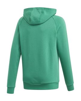 ADIDAS CORE 18 HOODIE Y B GREEN