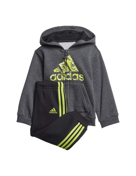 Chandal Adidas para bebé Logo FZ HD FL gris