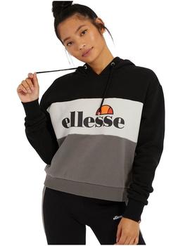 Sudadera Ellesse Allesandro Crop Hoodie Black