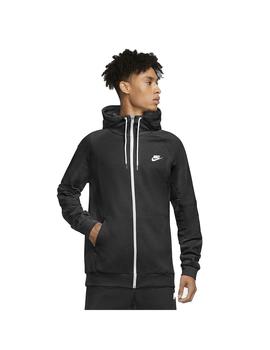 Chaqueta Nike de algodón para  NSW Modern Hoodie FZ FL negra