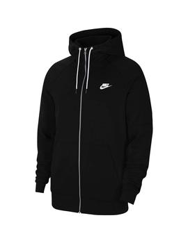 Chaqueta Nike de algodón para  NSW Modern Hoodie FZ FL negra