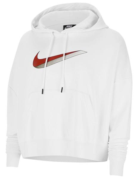 SUDADERA BLANCA CON NIKE FLECE PARA M