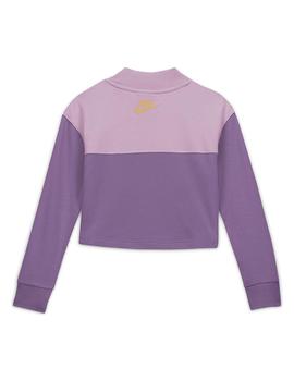 Sudadera NIKE G NSW GX FT CROP CREW