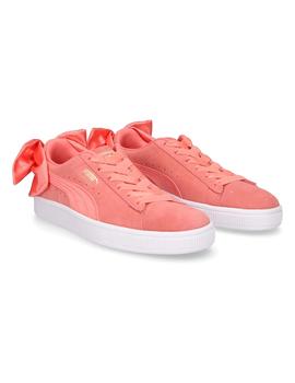 ZAPATILLAS PUMA SUEDE BOW SHELL PINK