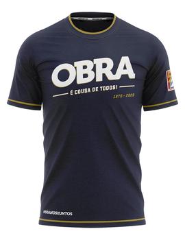 CAMISETA ALGODON OBRADOIRO AZUL