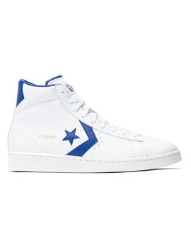 ZAPATILLAS CONVERSE PRO LEATHER HI WHITE RUSH