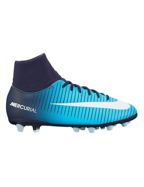 BOTAS DE FUTBOL JR MERCURIAL VICTORY DF PRO PARA NI