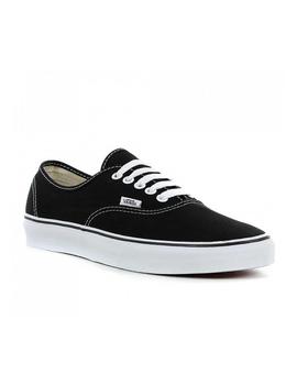 ZAPATILLA NEGRA UNISEX VANS AUTHENTIC NEGRO BLANCO