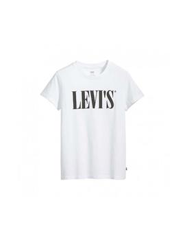 Camiseta para mujer Levis the perfect Tee 90´s blanca