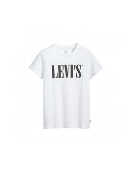 Camiseta para mujer Levis the perfect Tee 90´s blanca