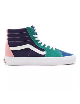 UA SK8-Hi (RETRO COURT)MULTI/TR WHT